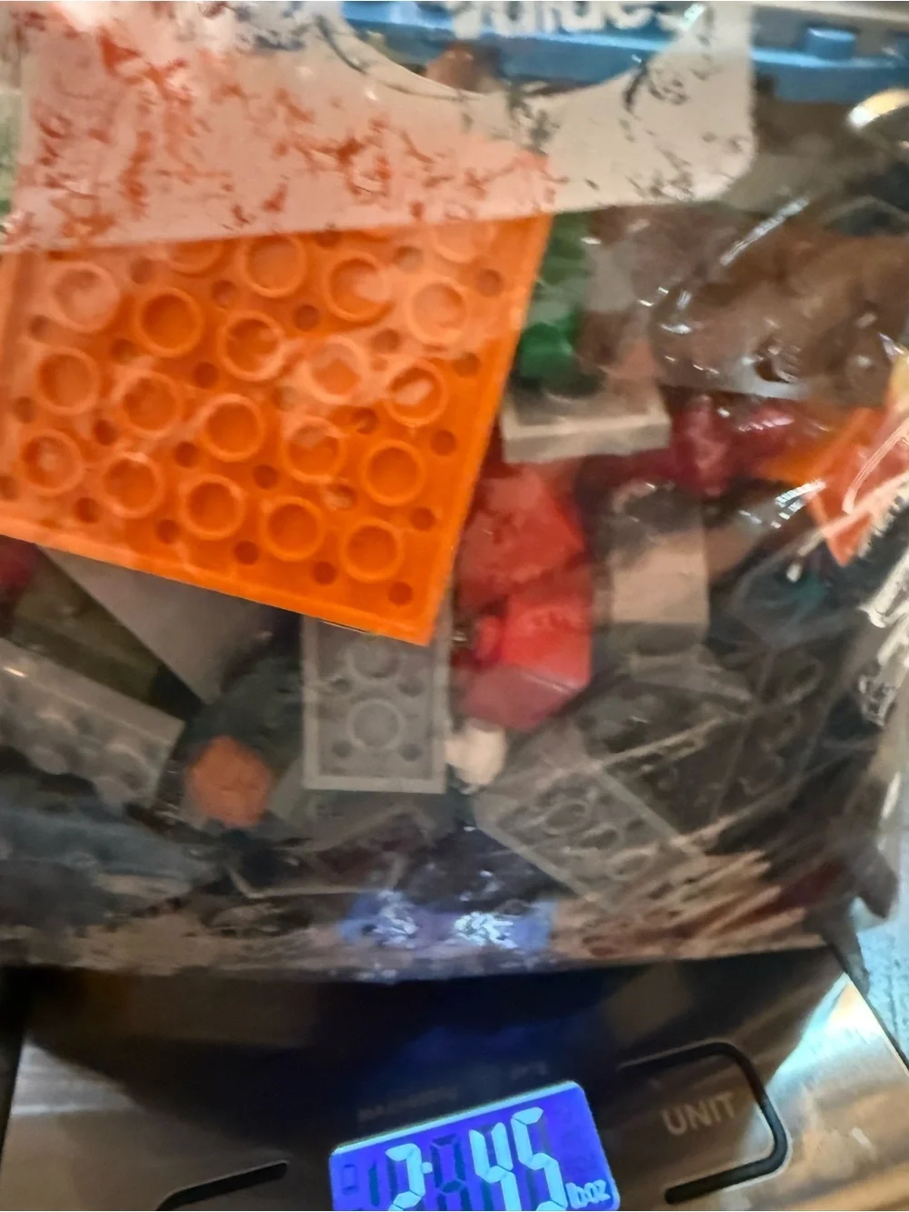LEGO-Compatible Kids Building Blocks Set - Green Multicolor Bricks 2.45lbs